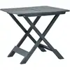 Image de Table Pliable De Jardin Vert 79x72x70 Cm Plastique Vidaxl