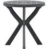 Image de Table de bistro outdoor - Anthracite - 70 x 70 cm