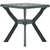 Image de Table De Bistro Vert 70x70x72 Cm Plastique Vidaxl