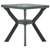 Image de vidaXL Table de bistro Vert 70x70x72 cm Plastique