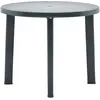 Image de Table De Jardin Vert 89 Cm Plastique Vidaxl