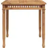 Image de Table À Dîner De Jardin 80x80x80 Cm Bois De Teck Solide Vidaxl