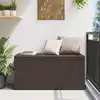 Image de Boîte De Rangement De Jardin Marron 116x44x55 Cm Vidaxl