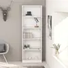 Image de Bibliothèque À 5 Niveaux Blanc 60x24x175 Cm Bois D’ingénierie Vidaxl