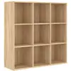 Image de Vidaxl bibliothèque chêne sonoma 98x29x97,5 cm bois d'ingénierie