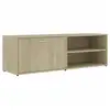 Image de Vidaxl meuble tv chêne sonoma 120x34x37 cm bois d’ingénierie 801155