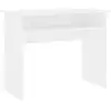 Image de Vidaxl bureau blanc 90x50x74 cm bois d'ingénierie 801170