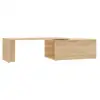 Image de Vidaxl table basse chêne sonoma 150x50x35 cm bois d’ingénierie 801340