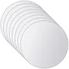 Image de Carreaux De Miroir 16 Pcs Rond Verre Vidaxl