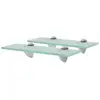 Image de Étagères Murales 2 Pcs Verre 30 X 10 Cm 8 Mm Vidaxl