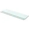 Image de Panneaux D'étagère 2 Pcs Verre Transparent 60 X 12 Cm Vidaxl