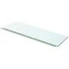 Image de Panneaux D'étagère 2 Pcs Verre Transparent 60 X 15 Cm Vidaxl