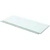 Image de Panneaux D'étagère 2 Pcs Verre Transparent 60x20 Cm Vidaxl