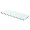 Image de Panneaux D'étagère 2 Pcs Verre Transparent 70x25 Cm Vidaxl