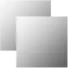 Image de Miroirs Muraux 2 Pcs 60x60 Cm Carré Verre Vidaxl