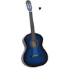 Image de Guitare Classique Pour Débutants Bleu 4/4 39" Tilleul Vidaxl