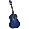 Image de Guitare Classique De Débutants Et Enfants Bleu 3/4 36" Vidaxl