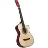 Image de Guitare Acoustique Pan Coupé Western Avec 6 Cordes 38" Tilleul Vidaxl