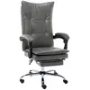 Image de Chaise De Bureau Anthracite Similicuir Vidaxl