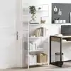 Image de Bibliothèque À 5 Niveaux Noir 60x27,6x158,5cm Bois D'ingénierie Vidaxl