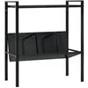 Image de vidaXL Bibliothèque 2 niveaux Noir 52x28x59 cm bois dingénierie 288230