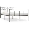 Image de Cadre De Lit Sans Matelas Gris Métal 160x200 Cm Vidaxl