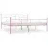 Image de Cadre De Lit Sans Matelas Rose Métal 180x200 Cm Vidaxl