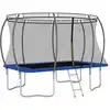 Image de Ensemble De Trampoline Rectangulaire 335x244x90 Cm 150 Kg Vidaxl