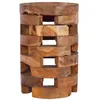 Image de vidaXL Table de chevet 30x30x45 cm Bois de teck massif