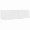 Image de Vidaxl meuble tv blanc 100x30x30 cm bois d’ingénierie 801481