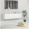 Image de Vidaxl meuble tv blanc 120x30x30 cm bois d’ingénierie 801490