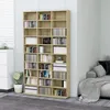 Image de vidaXL Armoire à CD Chêne sonoma 102x23x1775 cm Bois dingénierie 801781