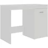 Image de vidaXL Bureau Blanc 100x50x76 cm Aggloméré