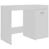 Image de Vidaxl bureau blanc 100x50x76 cm bois d'ingénierie 801796