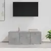 Image de Meuble Tv Gris Béton 80x34x30 Cm Bois D'ingénierie Vidaxl