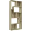 Image de Bibliothèque Chêne Sonoma 67x24x161 Cm Bois D'ingénierie Vidaxl