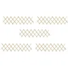 Image de vidaXL Clôture à treillis 5 pcs Bois de sapin 180x30 cm 47239