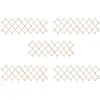 Image de Clôture À Treillis 5 Pcs Bois De Sapin 180x60 Cm Vidaxl