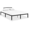 Image de vidaXL Cadre de lit sans matelas noir métal 140x200 cm 284659