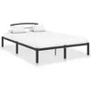 Image de vidaXL Cadre de lit sans matelas noir métal 160x200 cm 284660