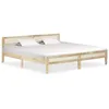Image de vidaXL Cadre de lit sans matelas bois de manguier massif 200 cm 288429