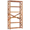 Image de Bibliothèque 100x30x180cm Bois Massif D'acacia Et Finition Miel Vidaxl