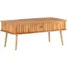 Image de Table Basse 100x50x40 Cm Bois D'acacia Massif Vidaxl