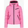 Image de Veste à capuche Protest PRTLucid rose foncé noir femme - S