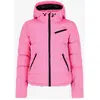Image de Veste à capuche Protest PRTLucid rose foncé noir femme - M