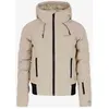Image de Veste à capuche Protest PRTAlysumi beige clair noir femme - M