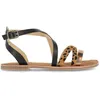 Image de Sandales femme - MEXX - Lavinia - Cuir - Noir/marron - Pointure 38