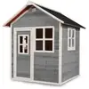 Image de Maisonnette en bois pour enfants loft 100 gris - exit toys