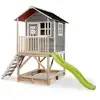 Image de Maisonnette en bois pour enfants loft 500 gris - exit toys