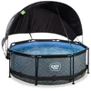 Image de EXIT Stone Piscine Tubulaire ø244   Piscine Hors Sol   Gris